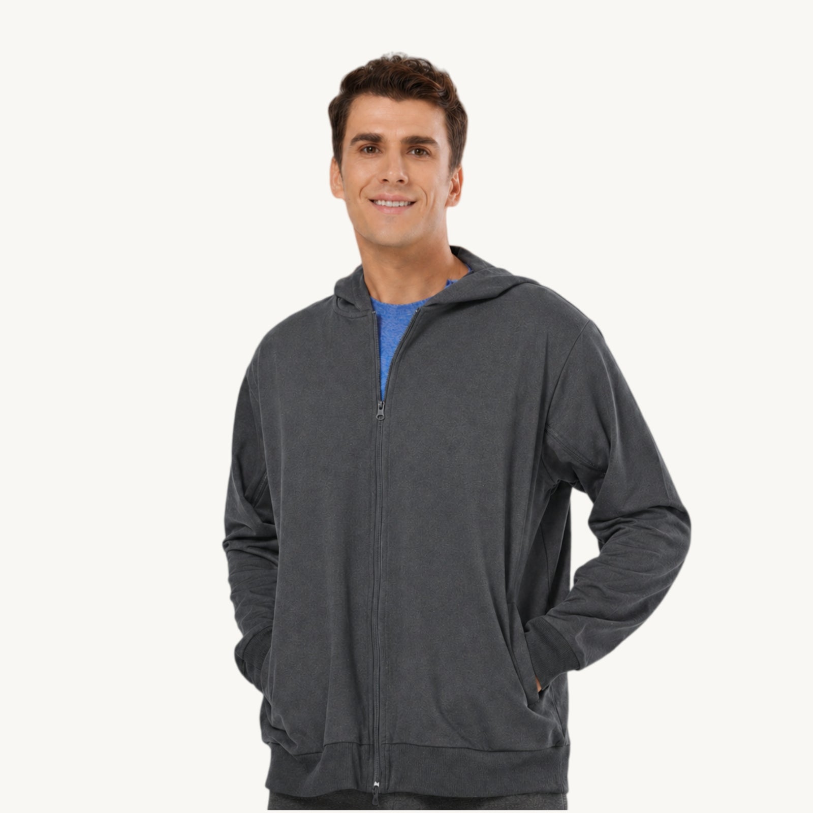 Treatment Access Zip Hoodie for Dialysis, PICC & Chemotherapy