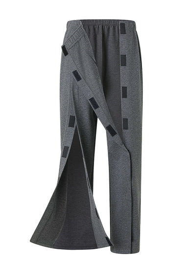 Front-Opening Recovery Pants with Full-Length Velcro – Adaptive, Antibacterial & Easy to Wear