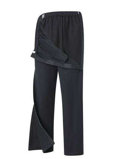 Post-Surgery Recovery Pants with Full Side Velcro – Adjustable Waistband & Antibacterial Fabric