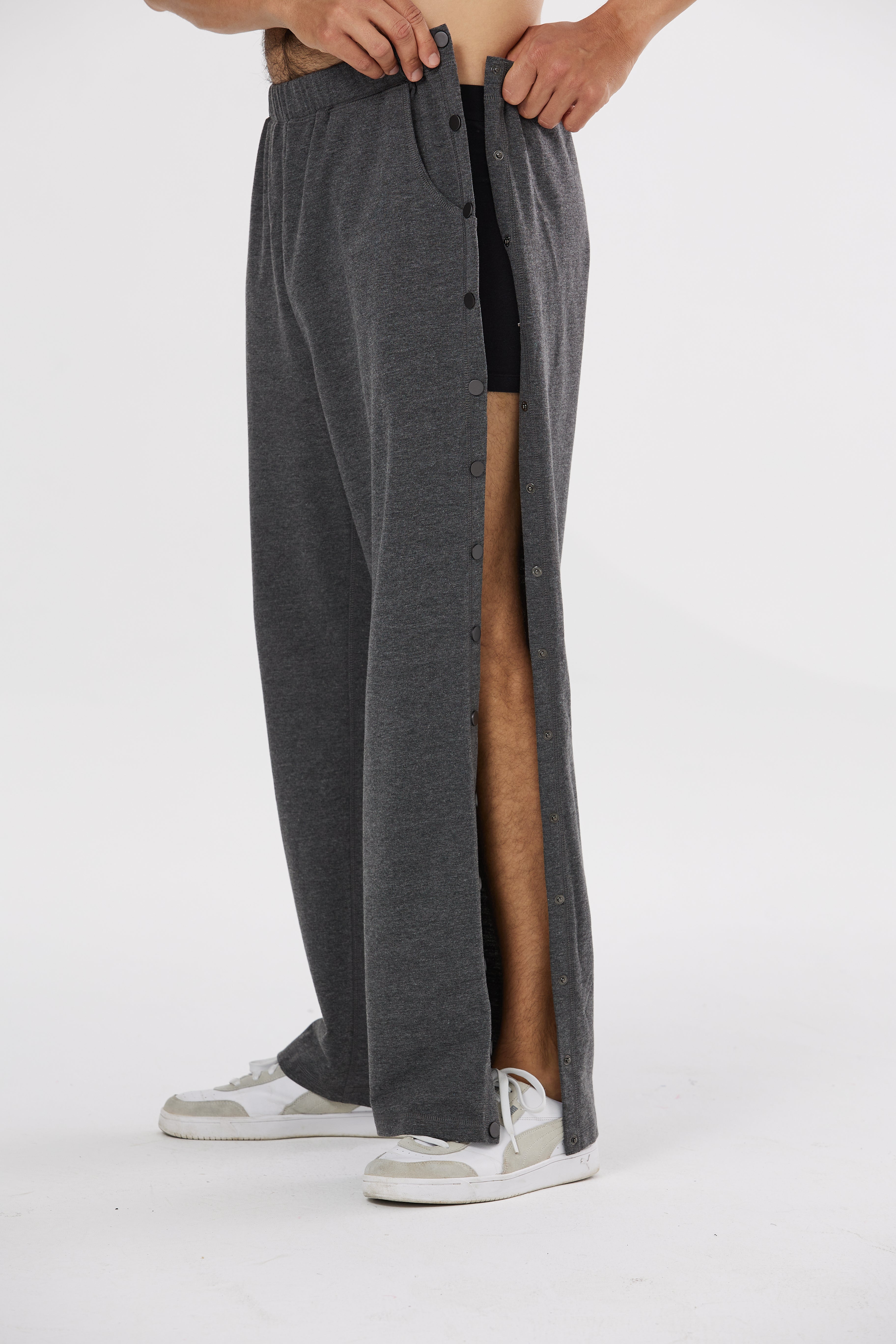 Full Side-Snap Recovery Pants for Post-Surgery Dressing | Yabeesy Care